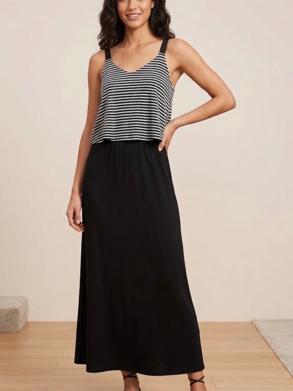 Black Maxi Skirt - Classic Everyday Maxi